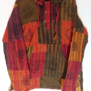 Patch Hoodie Long Sleeve